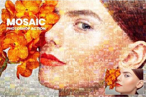 Mosaic Photoshop Actions Free Download Mosaic Photoshop Actions