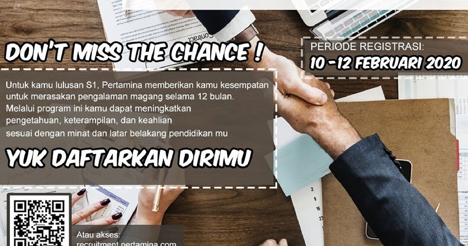 Lowongan Magang PT Pertamina (Persero) Tahun 2020 - Lowongan Kerja BUMN