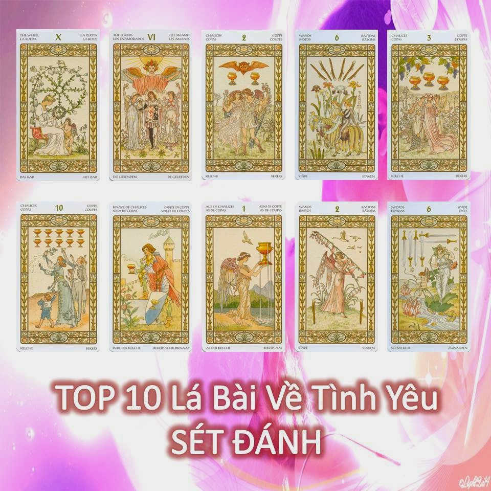 Review 9 lá bài tarot về tình yêu uy tín nhất