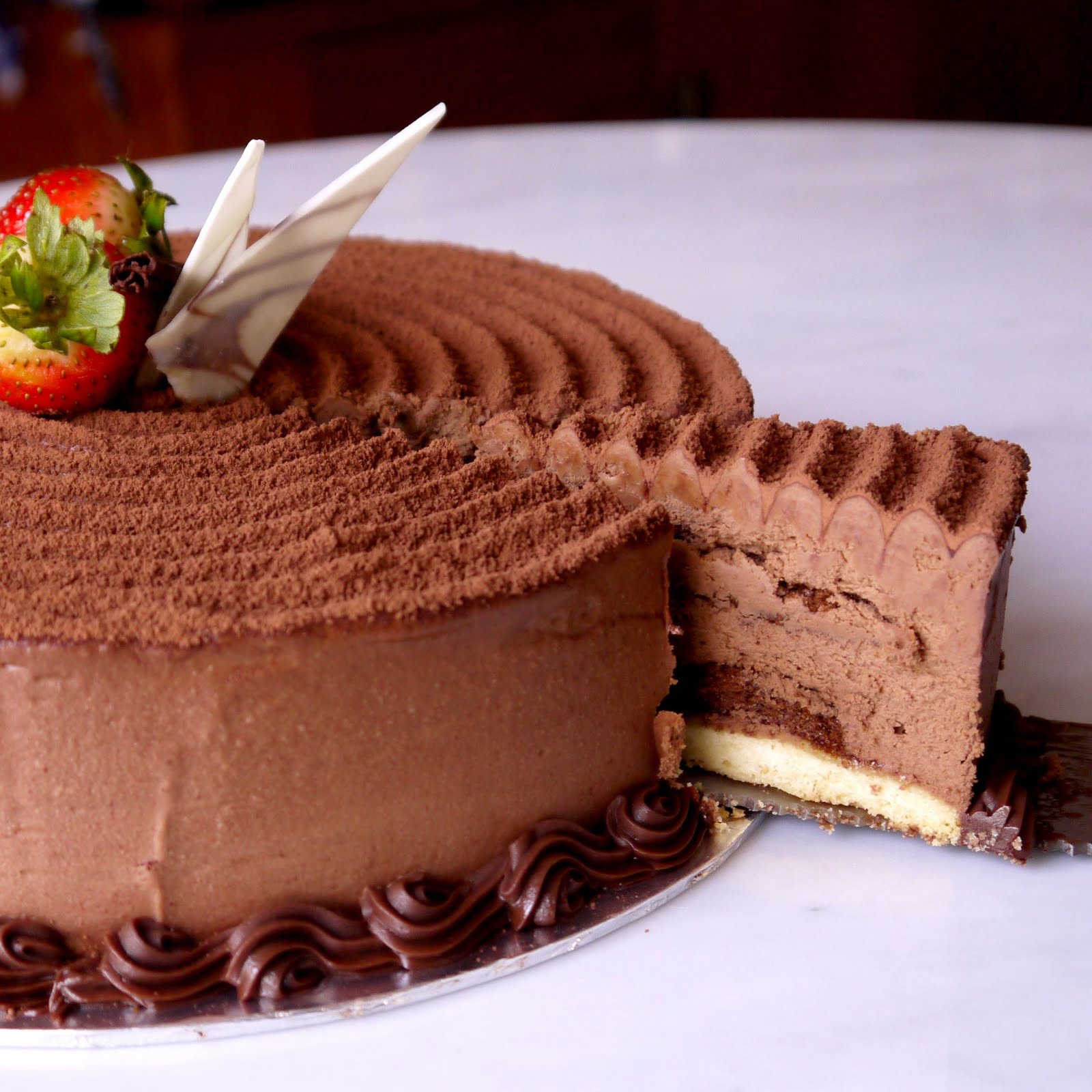 Sweet Indulgence Kuching Chocolate Truffle Cake
