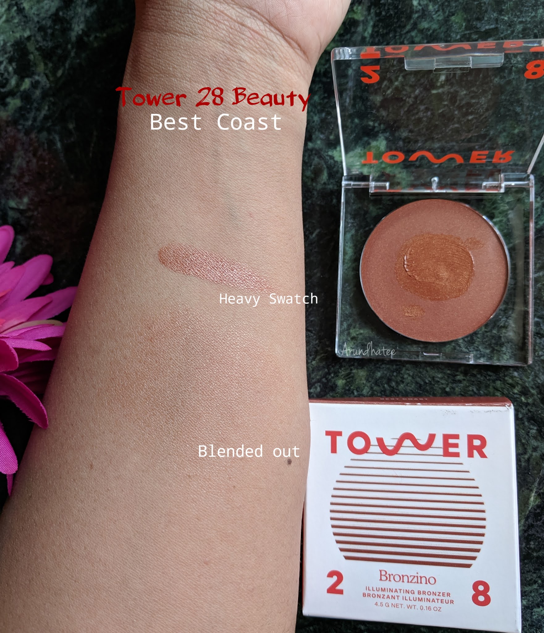Discovering me: TOWER 28 BEAUTY Bronzino Illuminating Bronzer in "Best Coast" ::: Review &