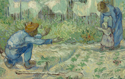 millet steps gogh van vincent 1890