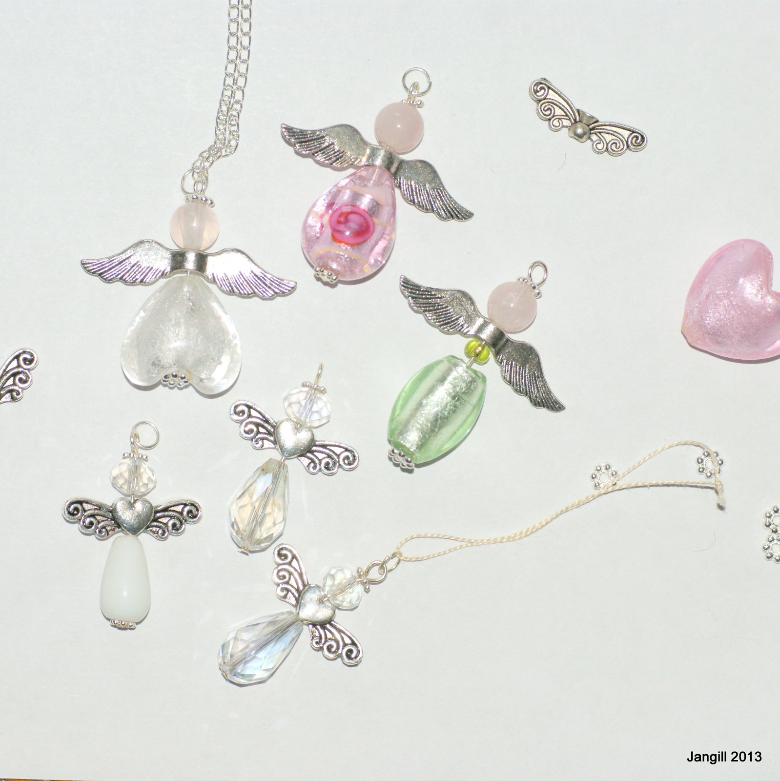 Jan Gill Angel Pendant Tutorial.