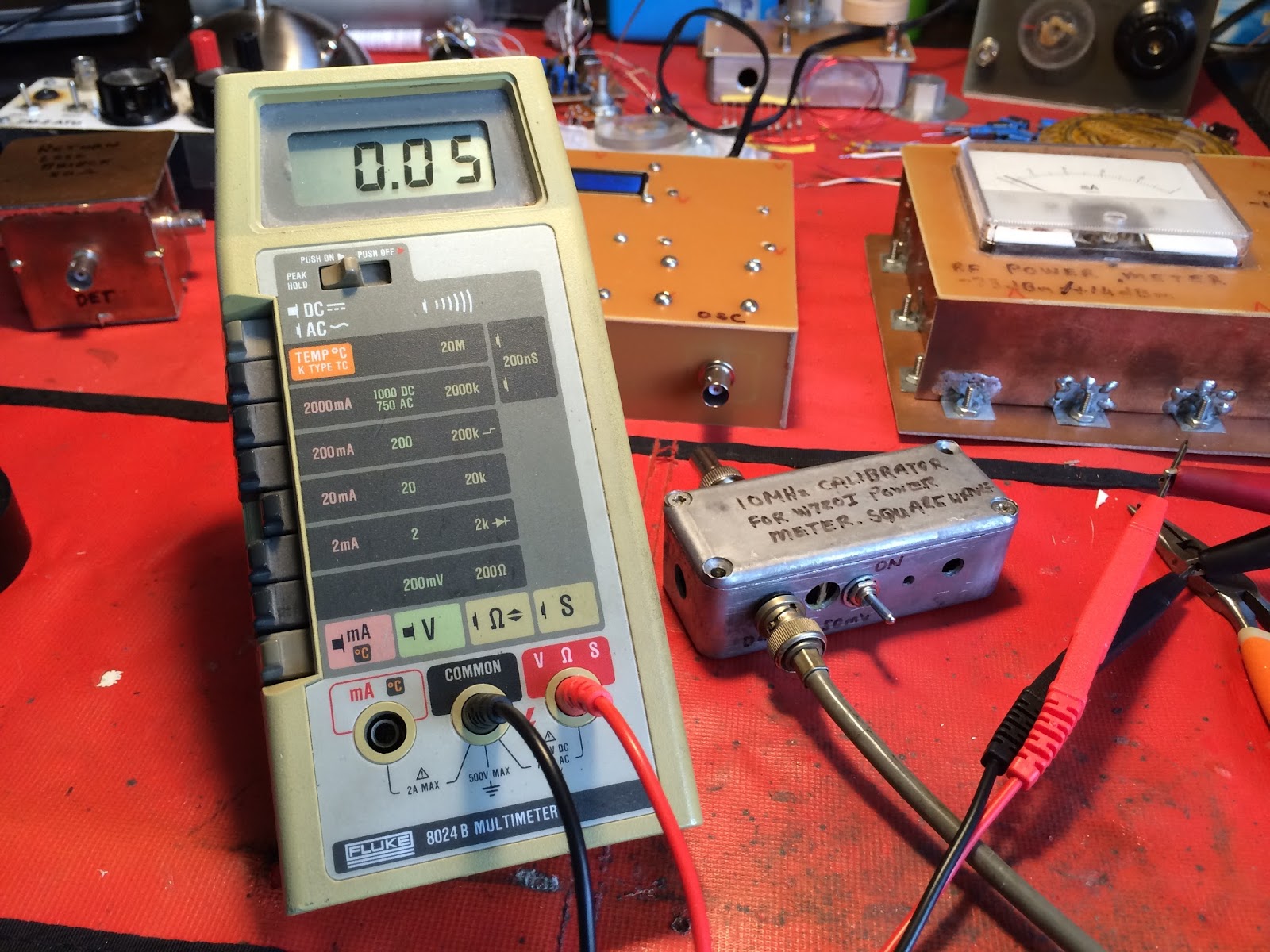 N4HAY / ZS6RSH: Revisit AD8307 Power Meter Calibration
