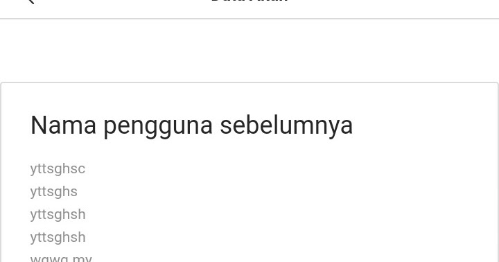 Cara Mengetahui Username Instagram Sebelumnya Dardura