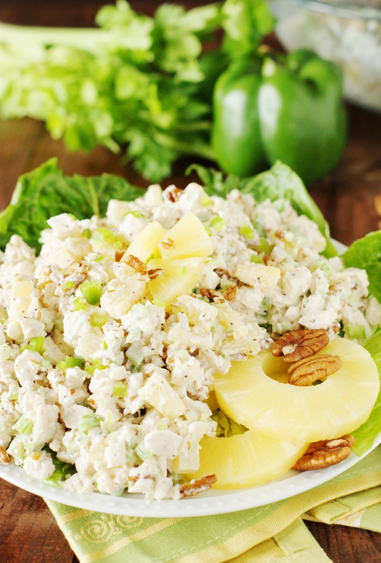 Pineapple Pecan Chicken Salad The Kitchen Is My Playground