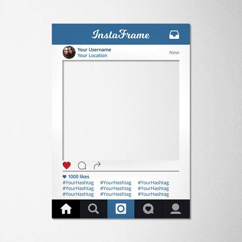 Instagram Frames - Table Frame