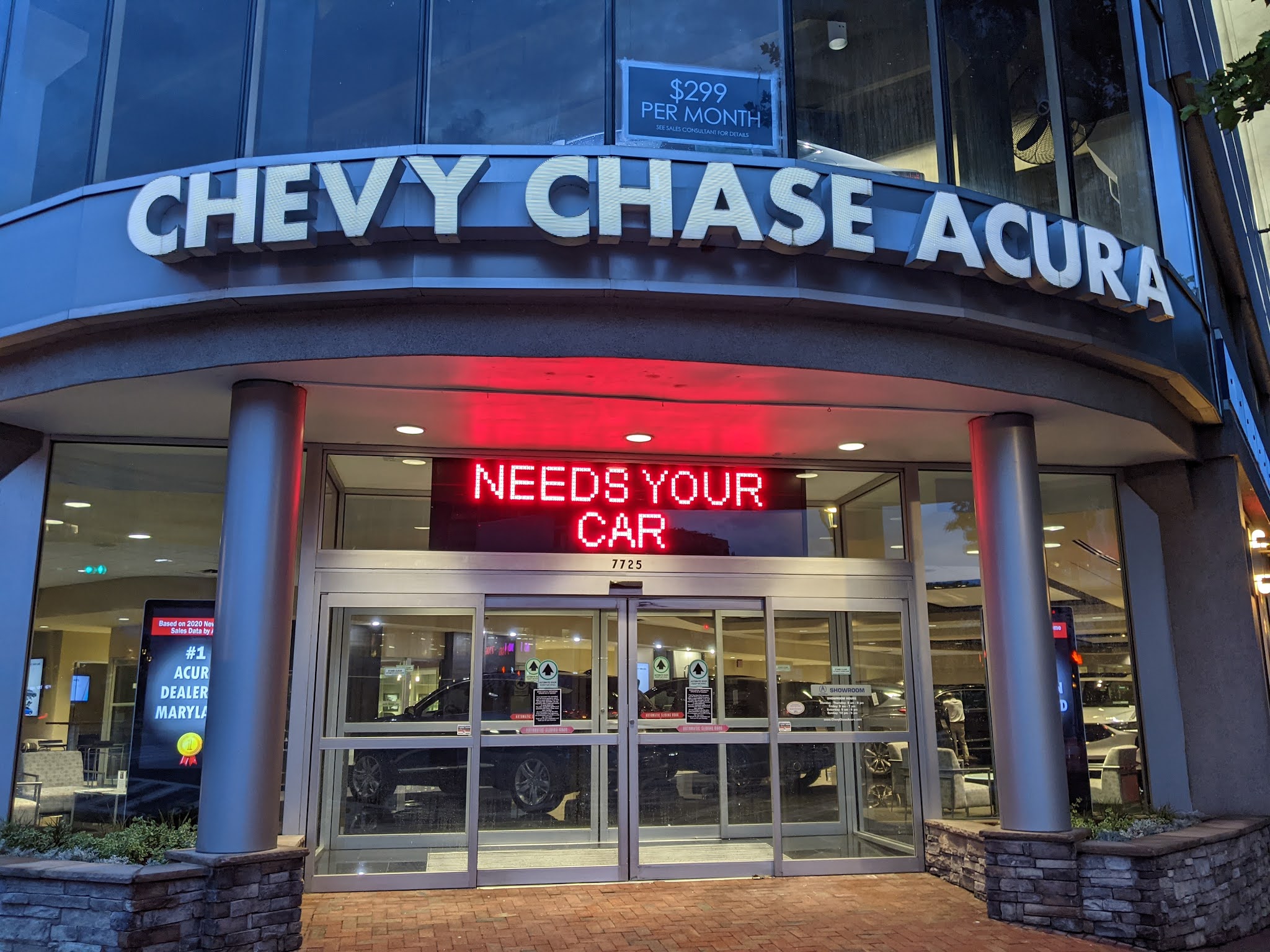 Robert Dyer Bethesda Row Signs of demand for used cars in Bethesda