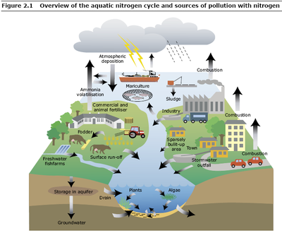 climate change in world: water pollution