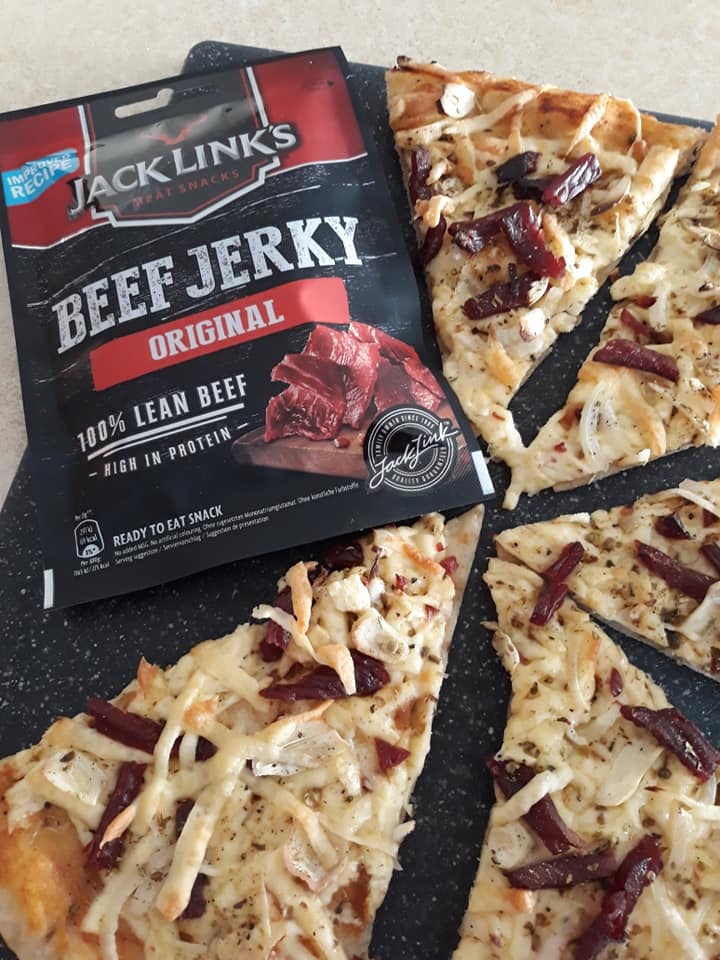 Skonka gotuje Pizza z Beef Jerky