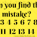 Can you find the Mistake? Puzzle and Answer for Teens