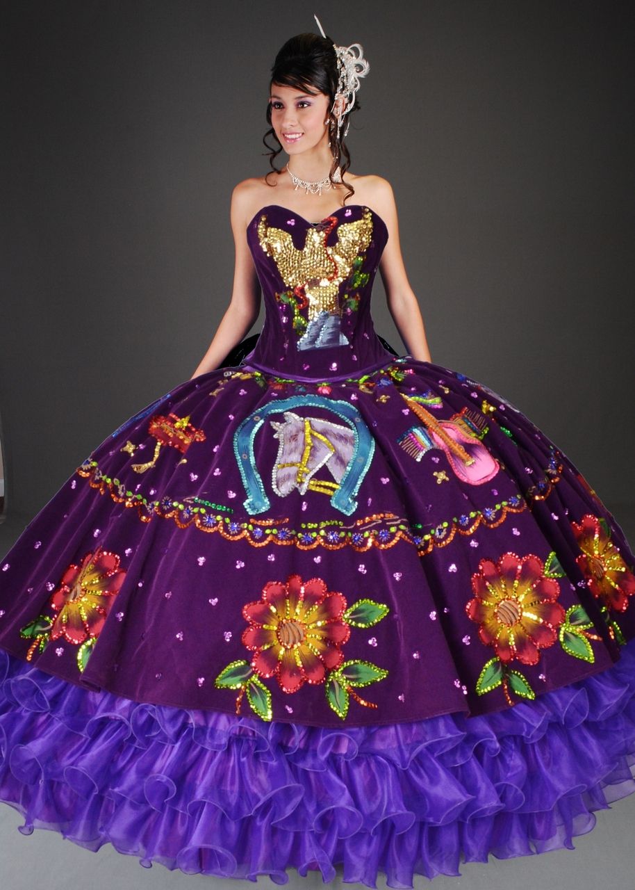 Charros Vestidos Para Dama De QuinceaÃ±era Vestidos Para QuinceaÃ