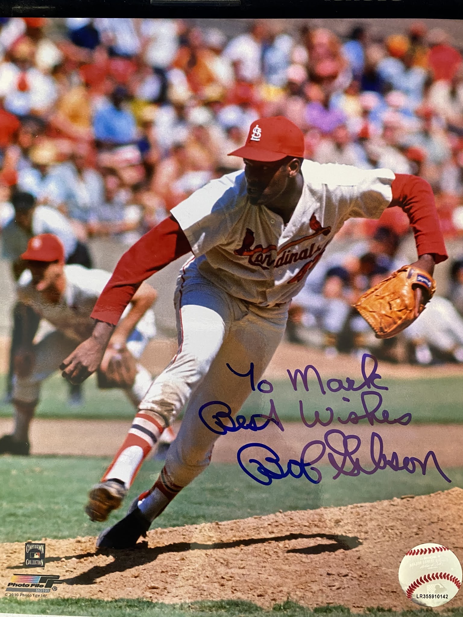 №39: Bob Gibson, by MLB.com/blogs, Joe Blogs