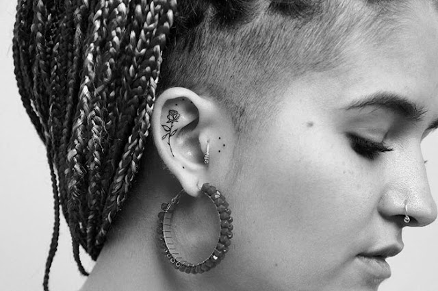 Tatuagens para as orelhas Tatuagens para as orelhas