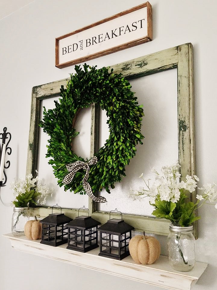 The Quaint Sanctuary { Cottage Style Wall Decor & New Sign! }