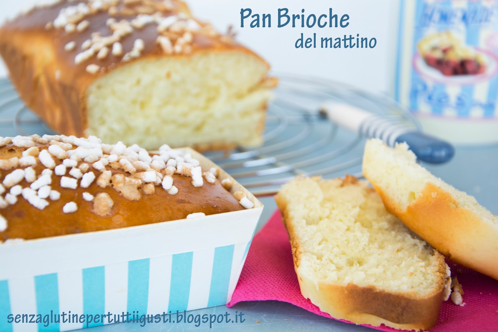 Pan Brioche del mattino senza glutine