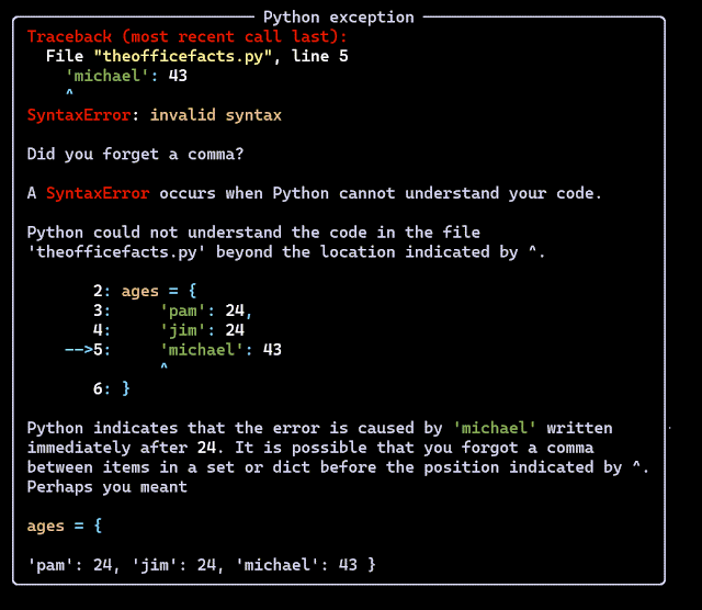 Only Python: Friendly-traceback: testing with Real Python
