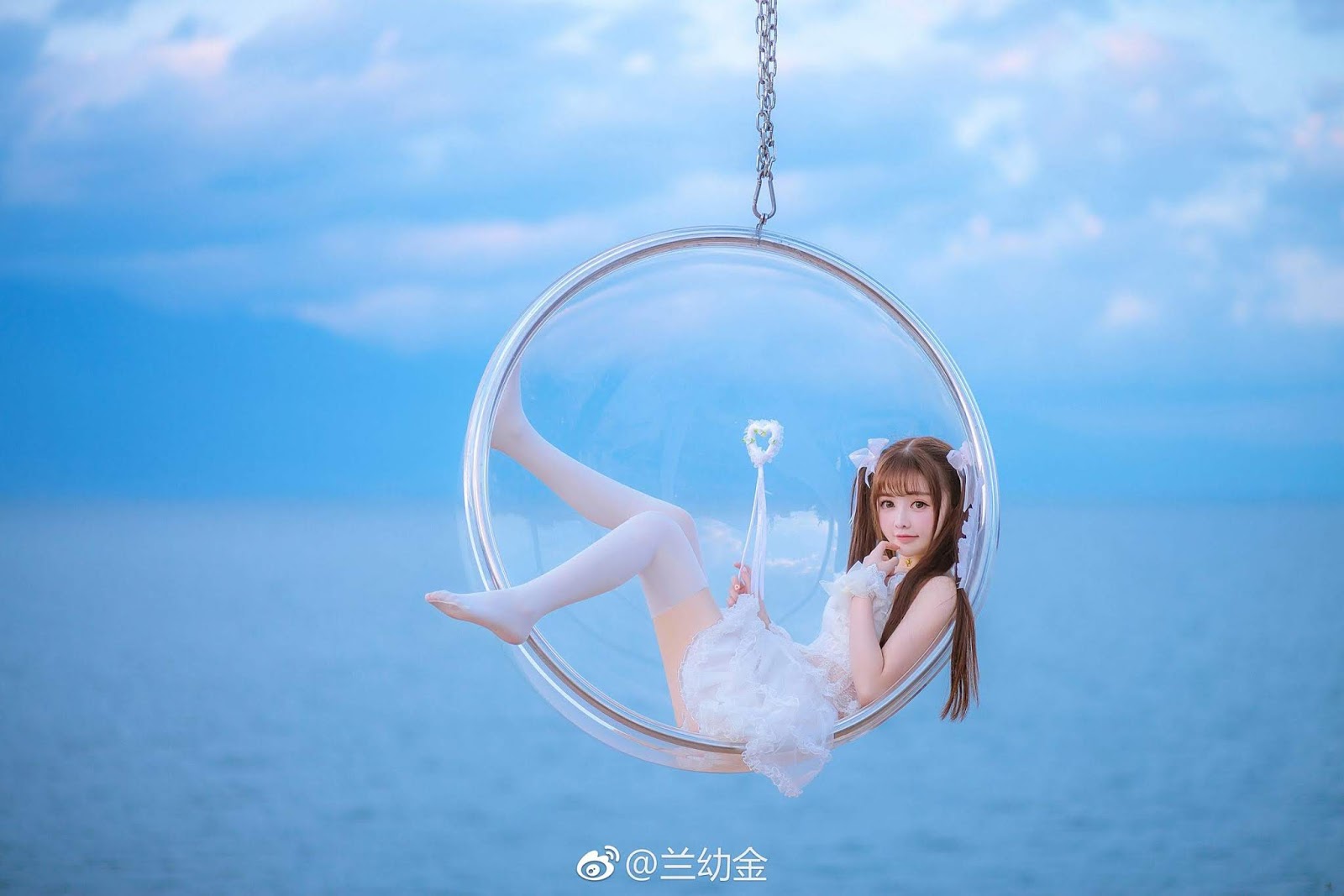 Chinese cute model - Cosplay Little Playful Angel Girl