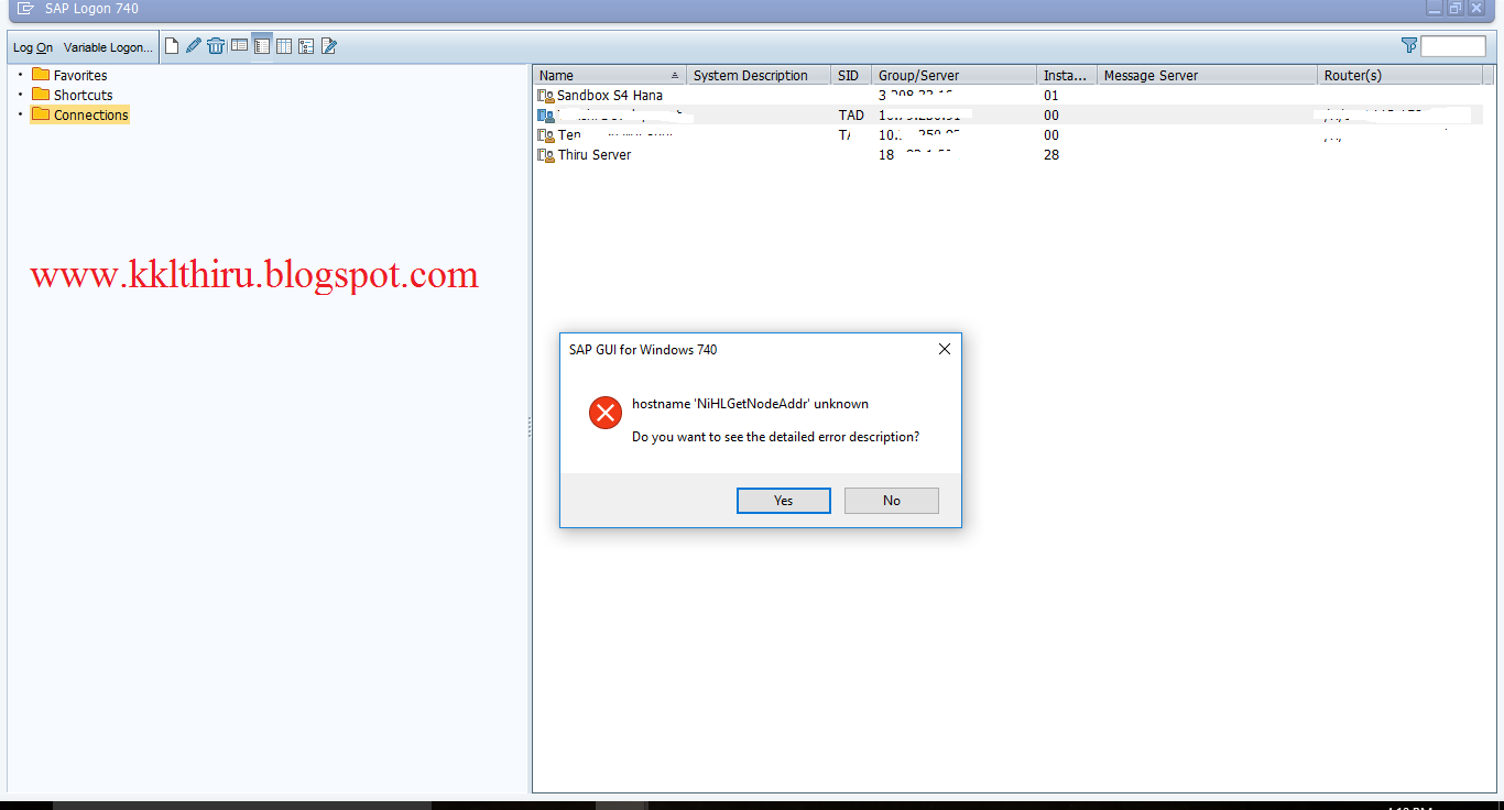 hostname 'NiHLGetNodeAddr' unknown error
