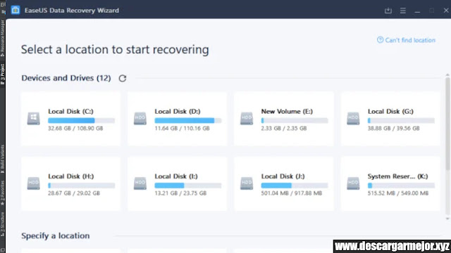 Descargar EaseUS Data Recovery Wizard