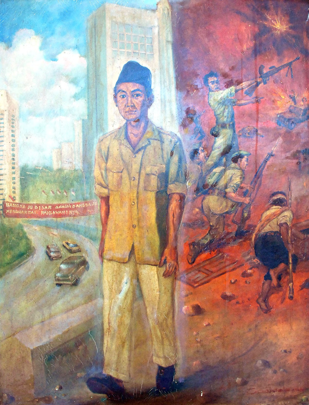 Saiin Lukisan Sejarah Perjuangan Indonesia