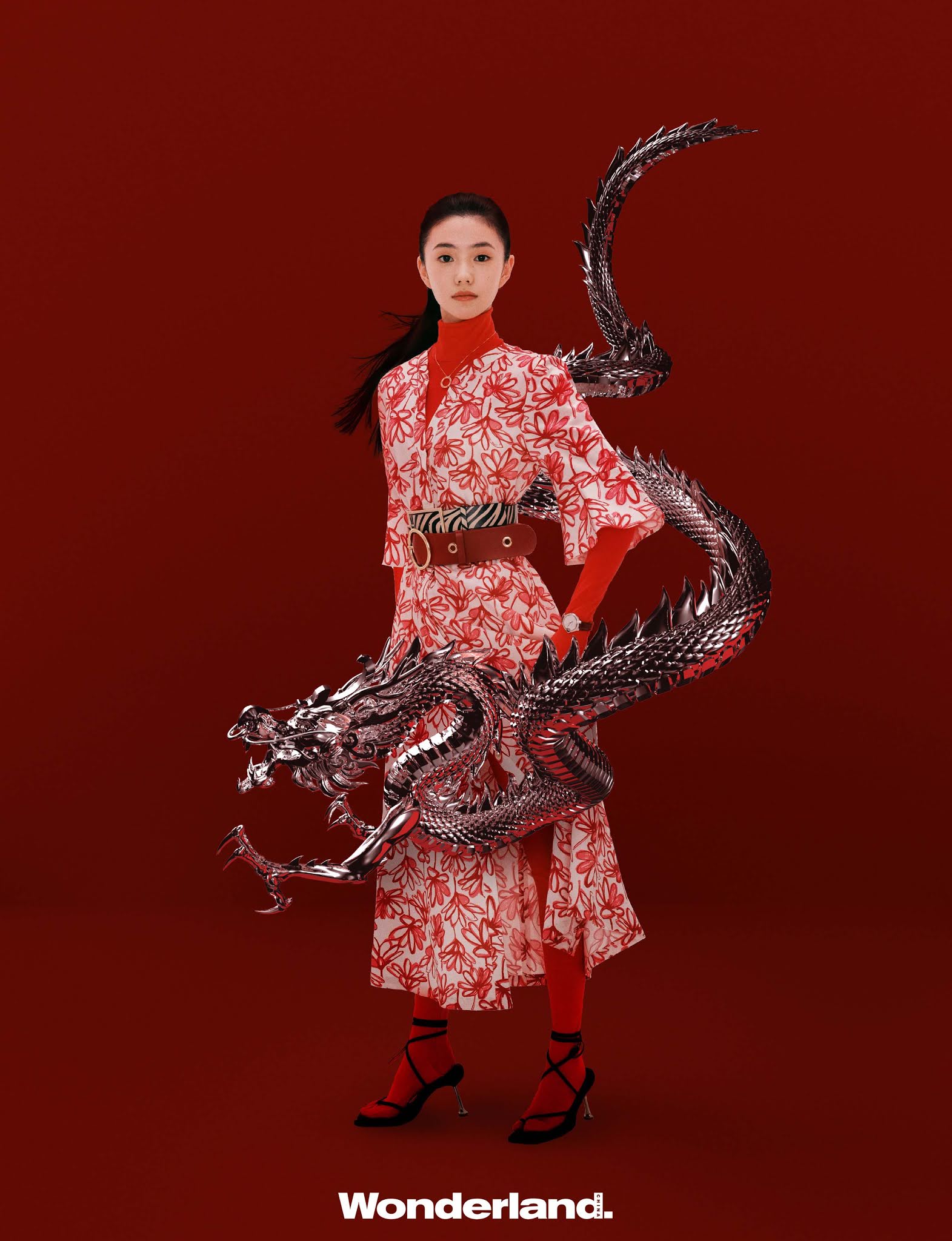, Liu Haocun poses for photo shoot