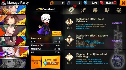 Lucid Adventure: Idle RPG Constant Lvl 20