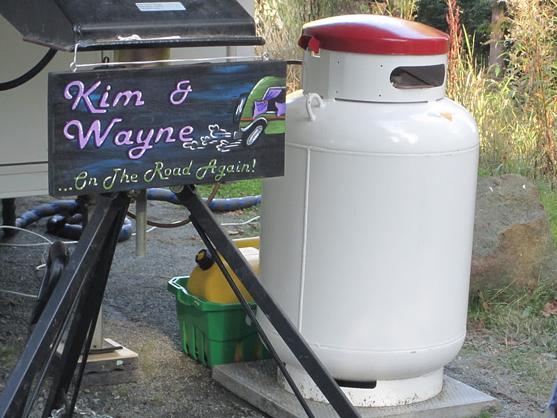 wayside wanderings RV Maintenance and Moving to Site 200