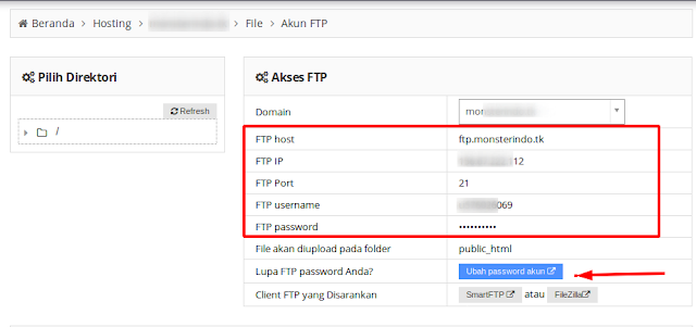 Cara Upload File Menggunakan FTP Filezilla Hostinger