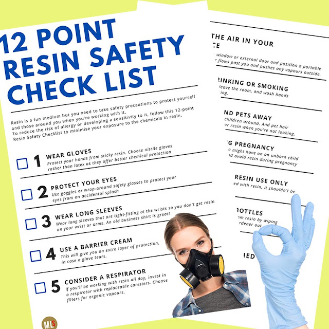 How to Work Safely with Resin Mill Lane Studio