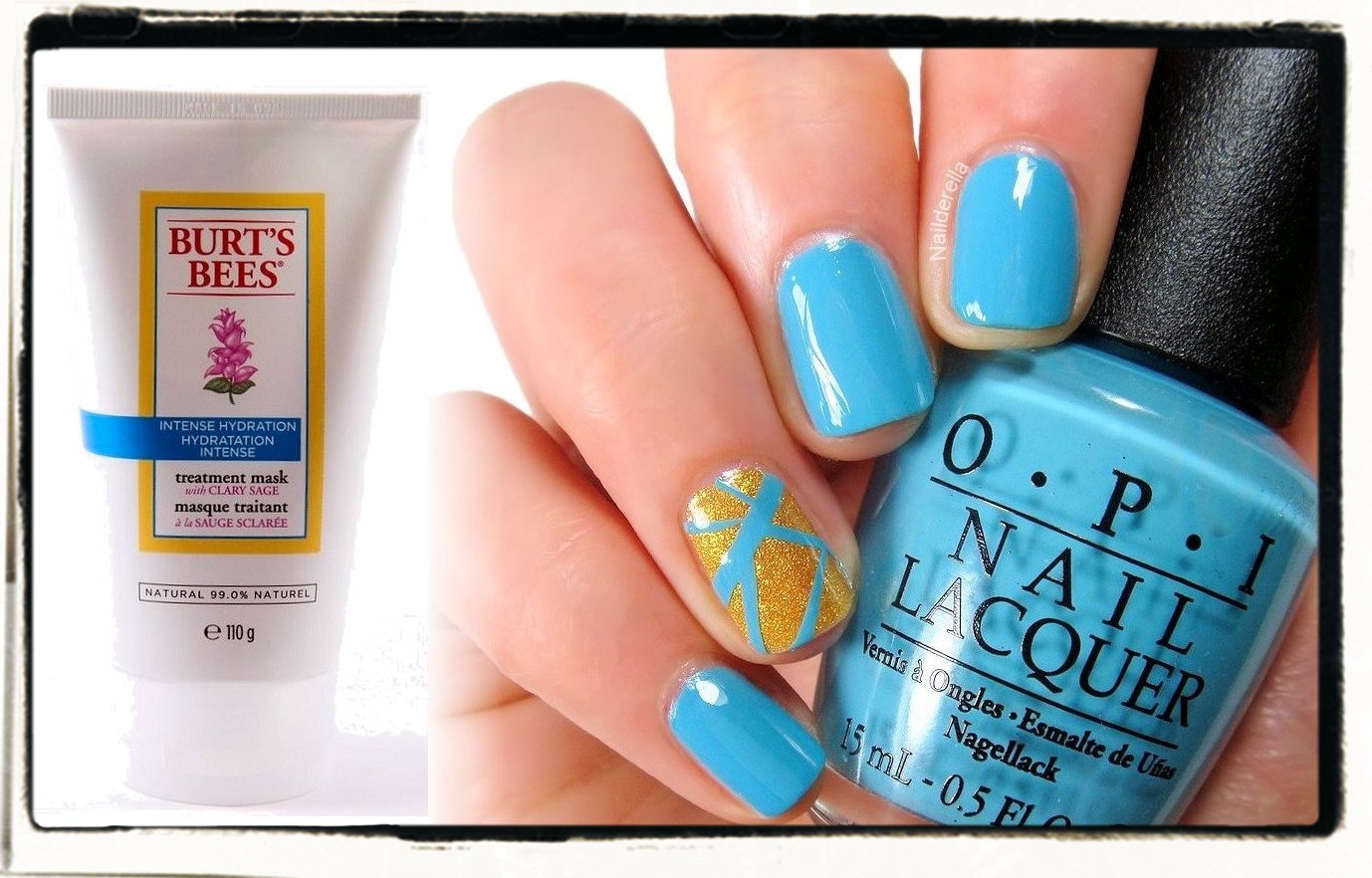 OPI Can t Find My Czechbook Burt s Bees Mask Nailderella OPI Can t Find My Czechbook Burt s Bees Mask Nailderella
