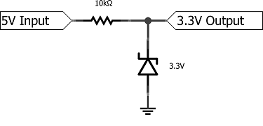 Напряжение 3.3 вольт. Стабилитрон 5в схема. Стабилизатор на стабилитроне 3.3 вольта. Понижение напряжения резистором с 5в до 3в. Стабилитрон с 5 на 3 вольта схема.