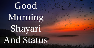 Good Morning Shayari, Status In Hindi