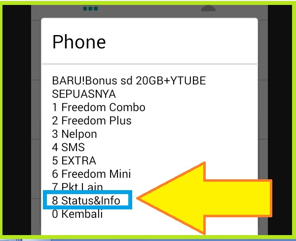 Dial Kode *123# Untuk Unreg Paket Indosat 3 Dial Kode *123# Untuk Unreg Paket Indosat 3