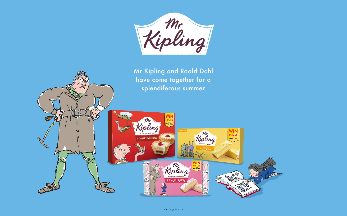 Roald Dahl Heroes and Villains Come to Retailers in Campaign
