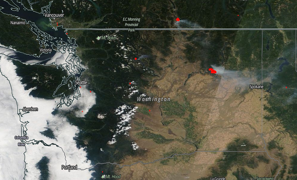 Washington Smoke Information Dicey smoke forecast for northeastern