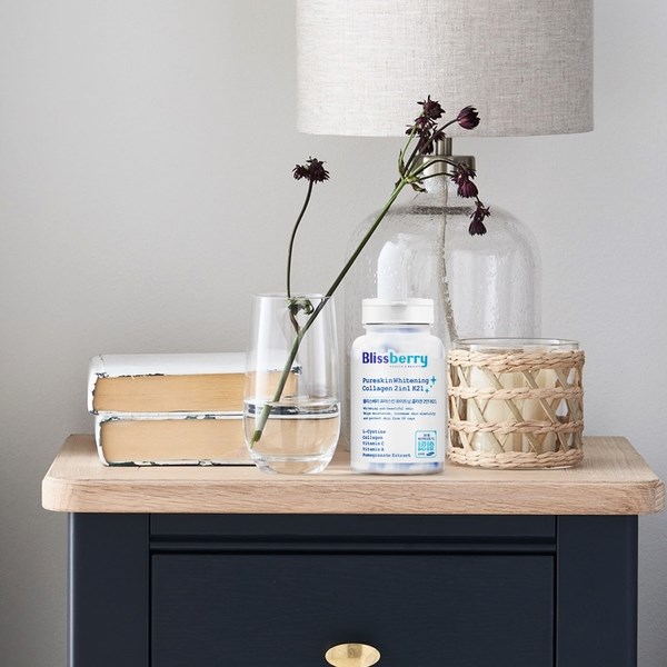 VIÊN UỐNG TRẮNG DA PURESKIN WHITENING COLLAGEN 2IN1 K21 – BLISSBERRY