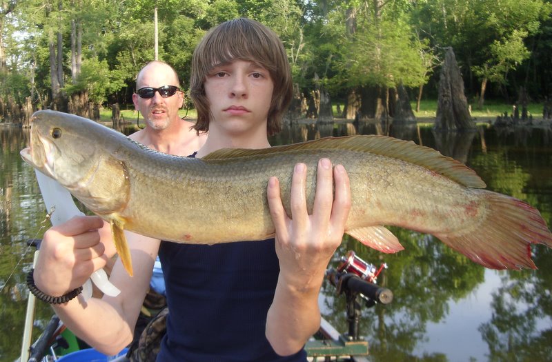 North Carolina River Fishing and Canoeing with Mack Bowfin Slayer
