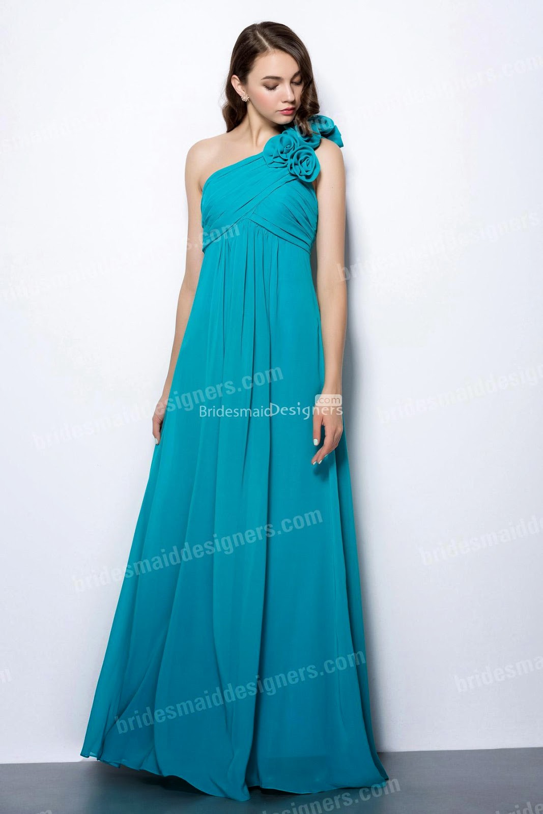 http://www.bridesmaiddesigners.com/empire-waist-one-shoulder-long-chiffon-turquoise-bridesmaid-dress-1059.html