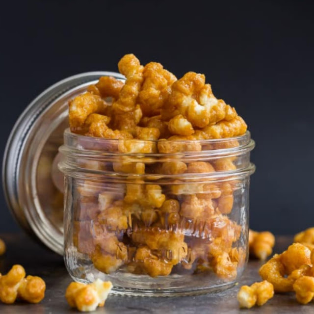 Caramel Puff Corn Caramel Puff Corn