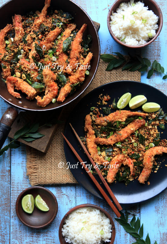 Resep Udang Goreng Oatmeal a la Singapore JTT