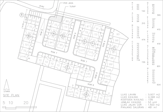 Rencana Site Plan