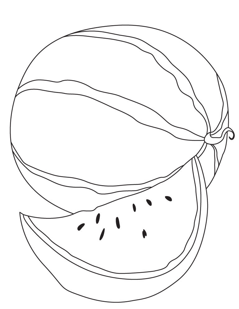 Gambar Buah Apel Warna Hitam Putih