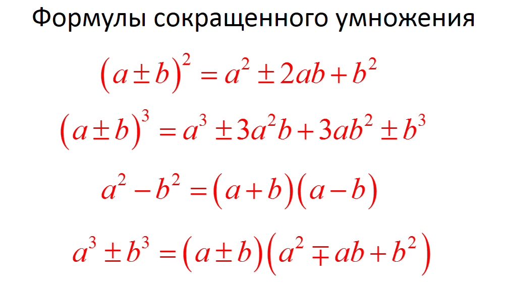 Формулы сокращённого умножения многочленов. Формулы сокращенного умножения. Формулы сокращенного умножения (a+b)(a-b). Формулы кубов суммы и разности. Формулы сокращенного умножения квадрат.