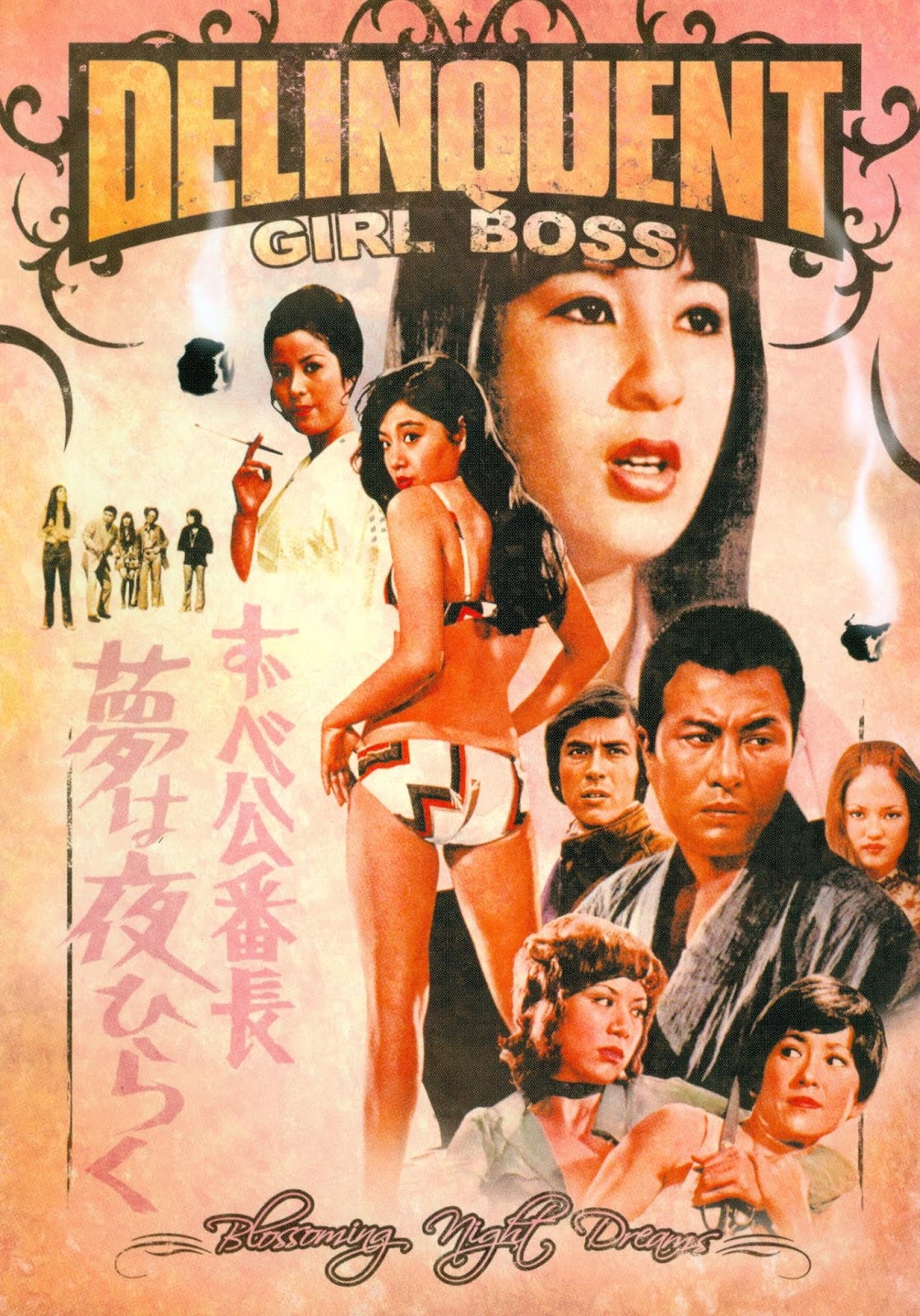 Delinquent Girl Boss: Blossoming Night Dreams (1970) .