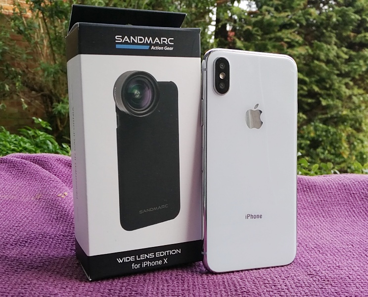 Sandmarc DSLR Like Wide Lens For iPhone X With Clip On Case Gadget