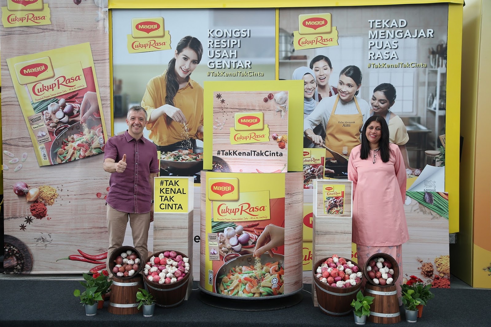 Suria Amanda Kempen Tak Kenal Tak Cinta Maggi Cukuprasa Dorong Wanita Jadi Lebih Berani Perkasa