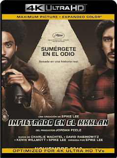 El Infiltrado del KKKlan (2018) 4K 2160p UHD [HDR] Latino [GoogleDrive] 
