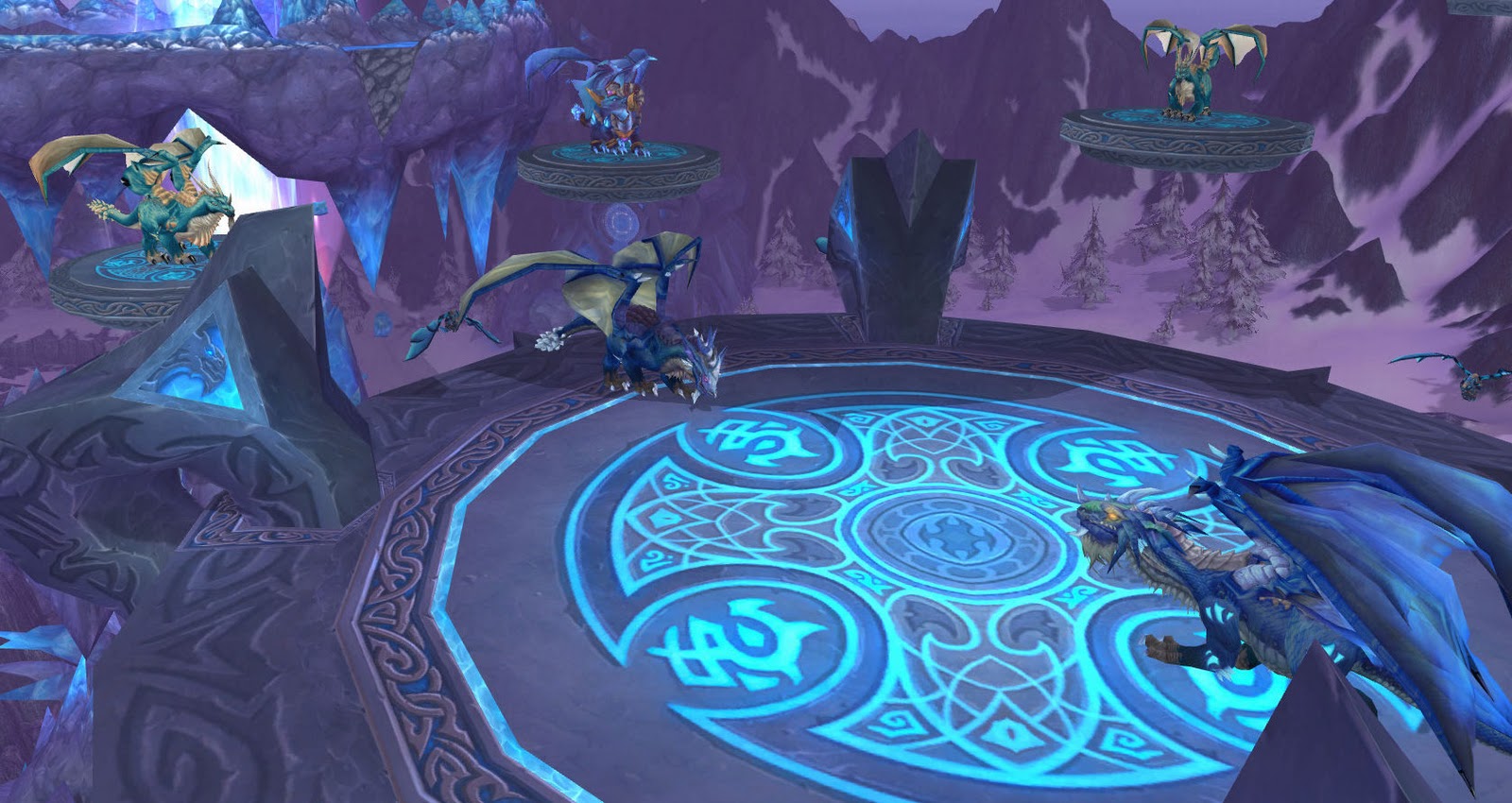 Warlocks progress in their "Dragonwrath, Tarecgosa's rest" questline