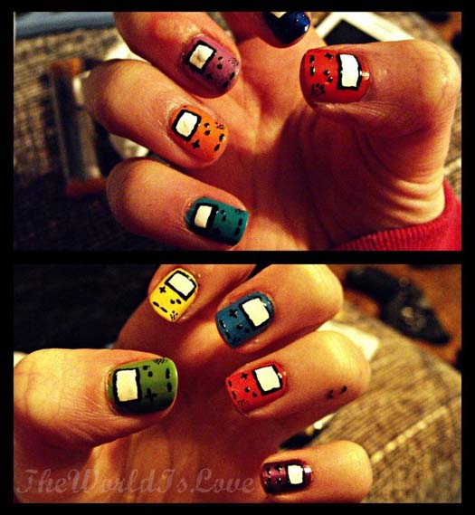 20 Cool Gaming Nail Art.